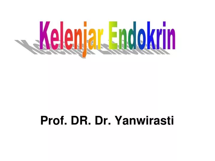 prof dr dr yanwirasti n.