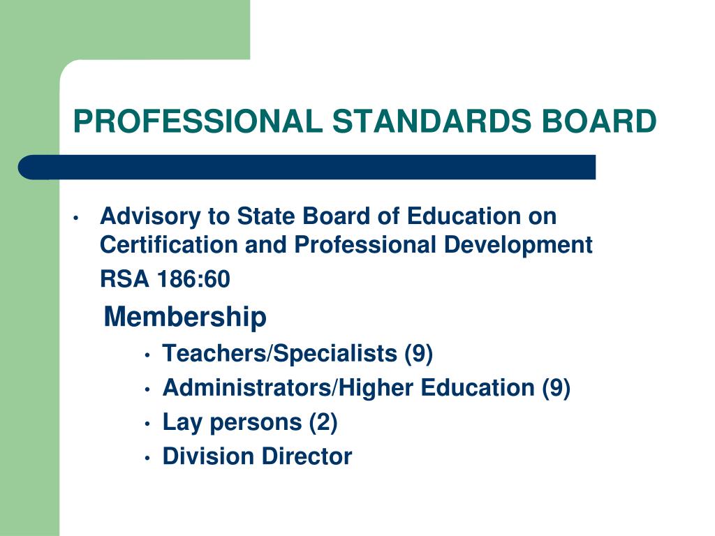 PPT NEW HAMPSHIRE EDUCATOR CERTIFICATION PowerPoint Presentation PPT NEW HAMPSHIRE EDUCATOR CERTIFICATION PowerPoint Presentation