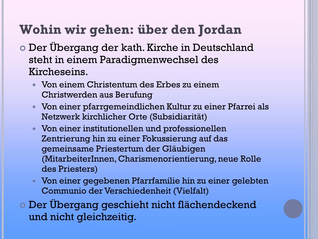 Kennenlernen wohin gehen