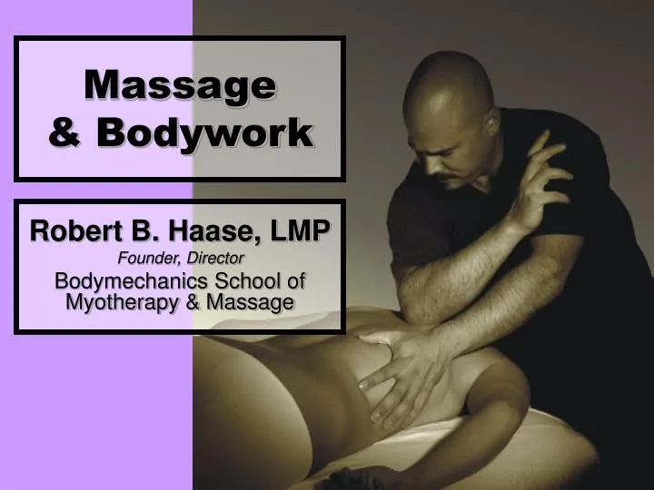 massage bodywork n.