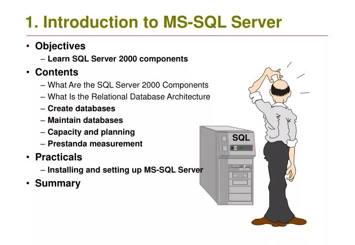 sql server basics ppt presentation download