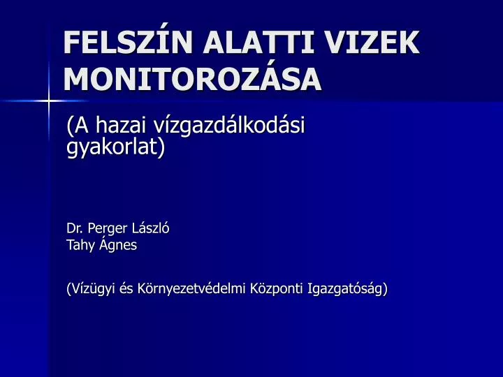 Felszín alatti vizek 39AR atomcsapda nyomkövetési elemzésével társulnak