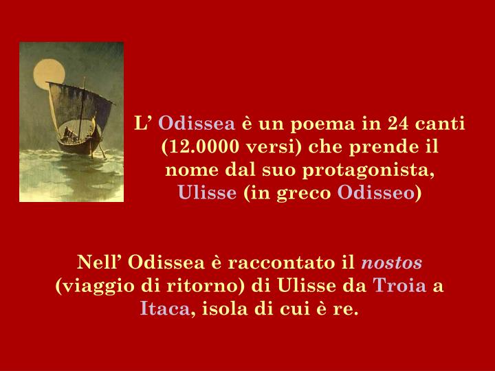 PPT - Odissea PowerPoint Presentation - ID:4549116