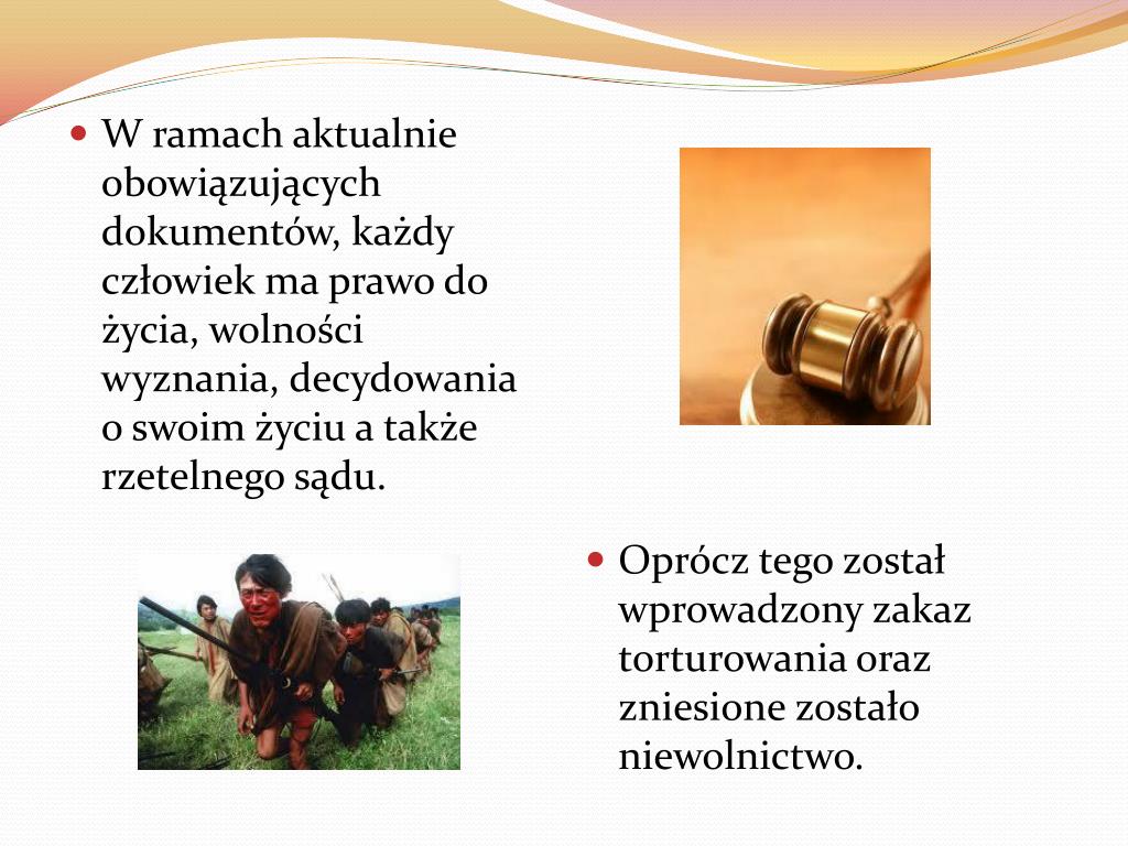 PPT - Prawa człowieka – potrzebą współczesnego świata PowerPoint