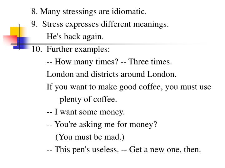 PPT Stressed Words Unstressed Words In A Sentence PowerPoint Presentation ID 4549676