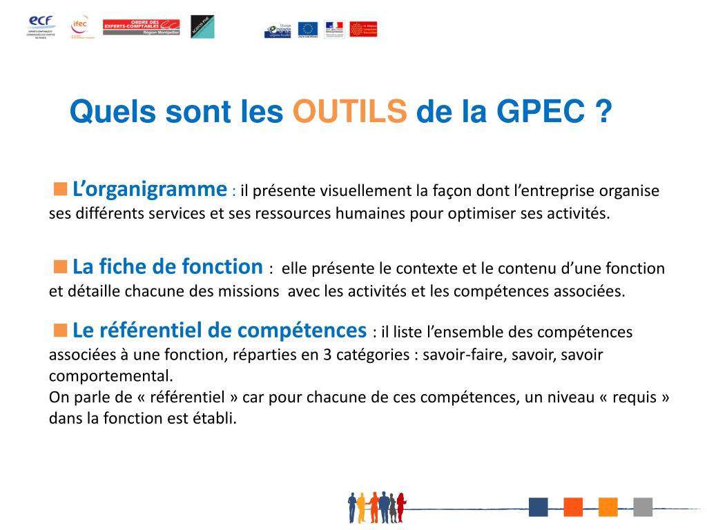 PPT - La GPEC Gestion Prévisionnelle des Emplois et des Compétences  PowerPoint Presentation - ID:4552594