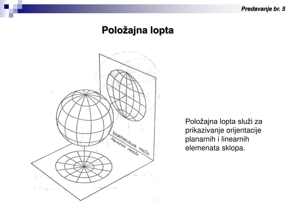 PPT - U potreba projekcije lopte PowerPoint Presentation, free download -  ID:4552919