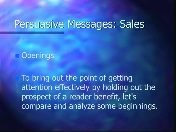 persuasive message To create a persuasive message use the three step writing process the process will help you simplify and portray your idea or project in the best form to convince you audience that it is the best alternative. persuasive message To create a persuasive message use the three step writing process the process will help you simplify and portray your idea or project in the best form to convince you audience that it is the best alternative.