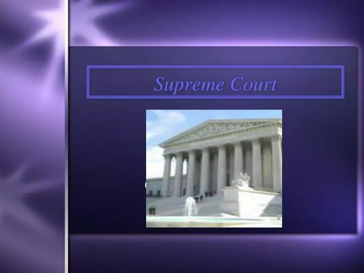 supreme court n.