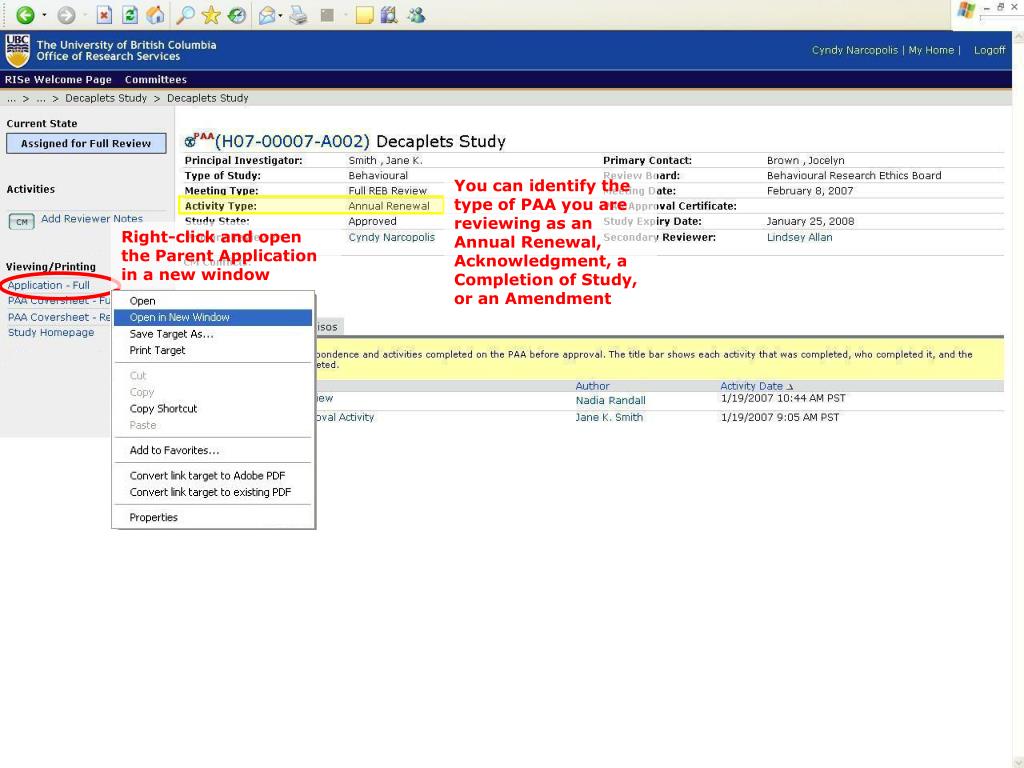 Paa File PPT - Guidelines for Reviewing PAAs: Renewals, Completions, and ...