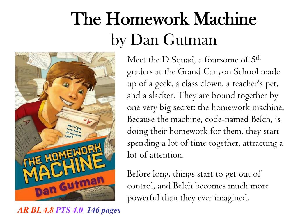 the homework machine book summary