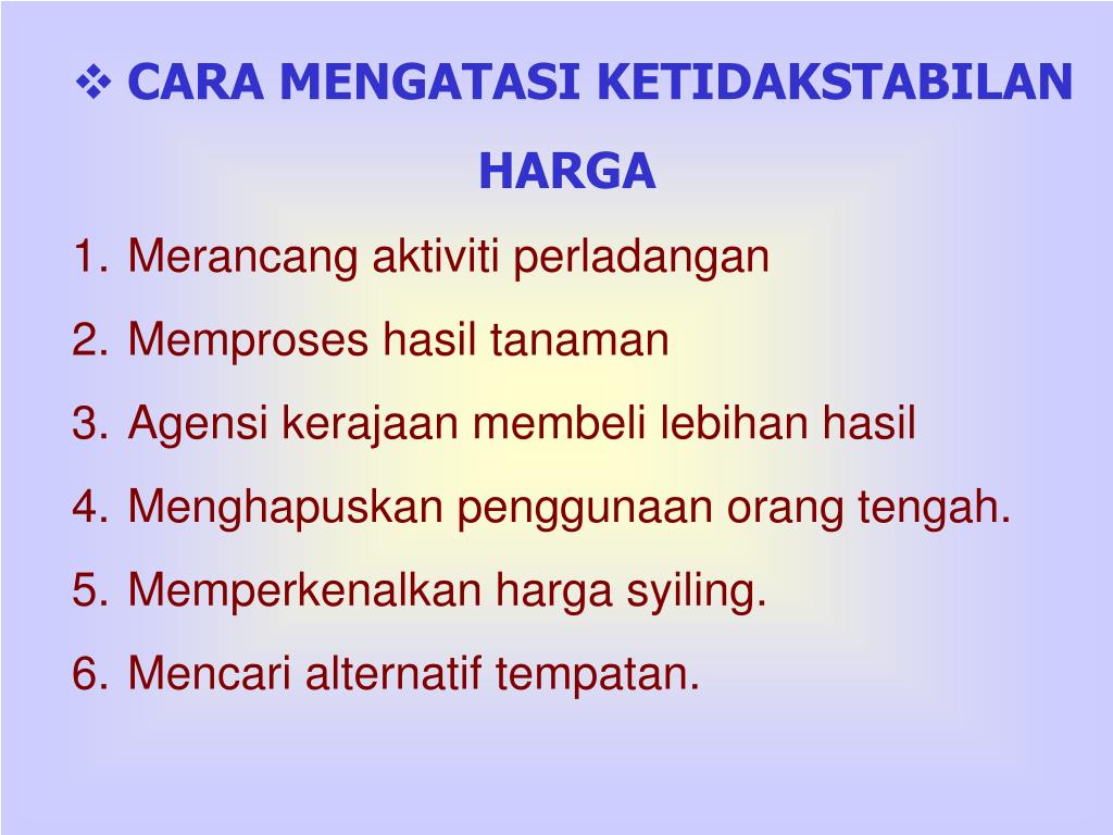 PPT - 1.1 KEPENTINGAN PERTANIAN DI MALAYSIA PowerPoint 