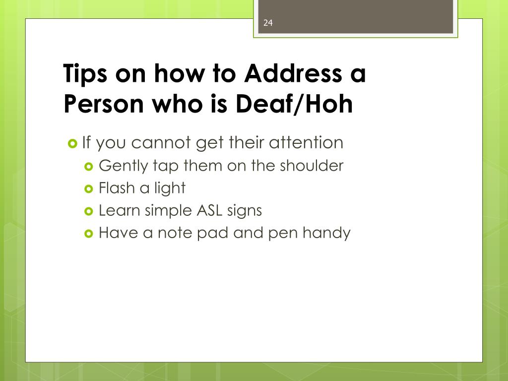 PPT Basic Sign Language and CERT Training PowerPoint Presentation