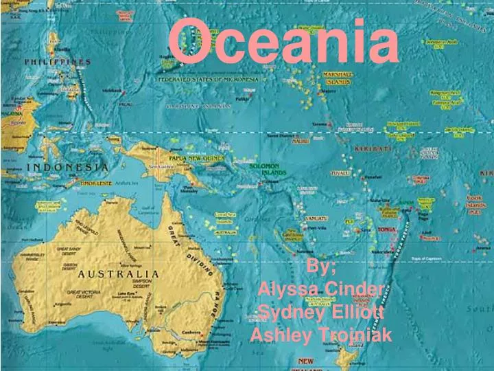 PPT Oceania PowerPoint Presentation, free download ID