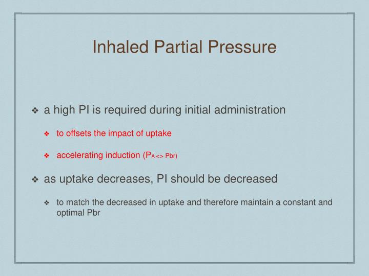PPT - INHALED ANESTHETICS PowerPoint Presentation - ID:4562595
