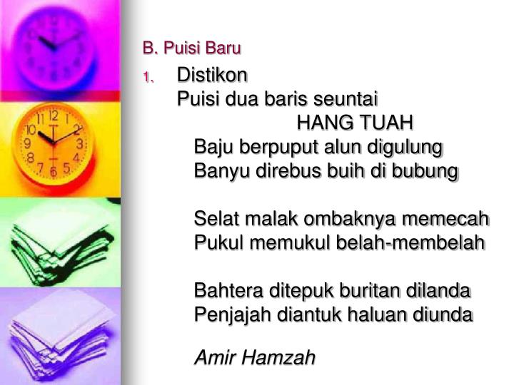 Contoh Puisi Distikon - Simak Gambar Berikut