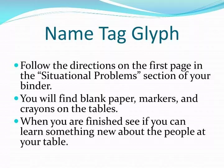 name tag glyph n.