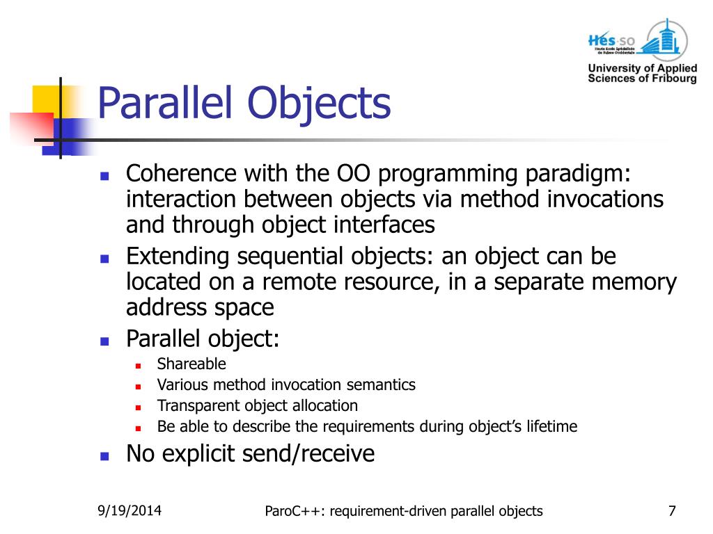 PPT - ParoC++: A Requirement-driven Parallel Object-oriented ...