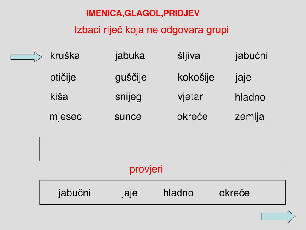 Pridjevi ljubavni Pridjevi