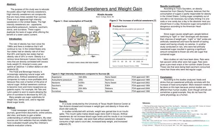 Ppt Artificial Sweeteners And Weight Gain Powerpoint Ppt Artificial Sweeteners And Weight Gain Powerpoint