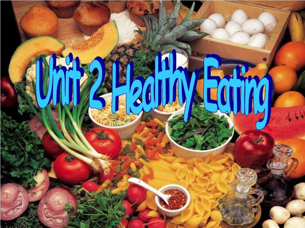 healthy food presentation