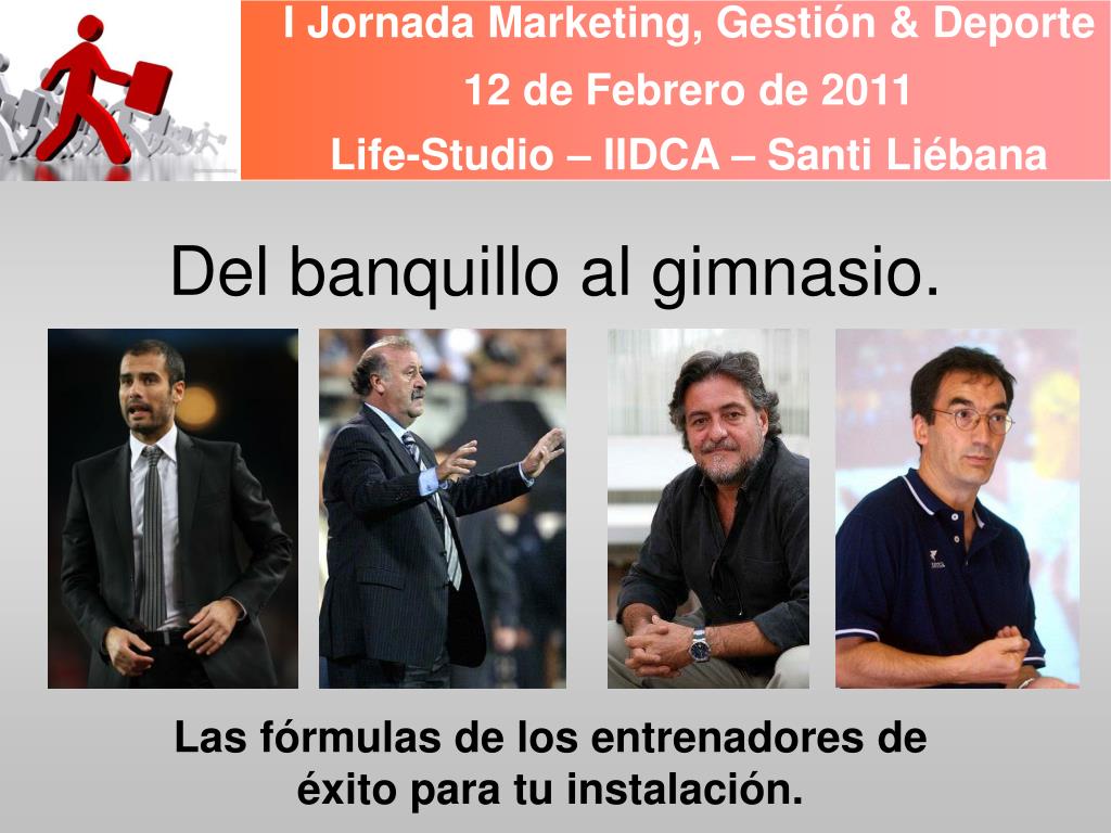 PPT - Del banquillo al gimnasio. PowerPoint Presentation, free download -  ID:4581771
