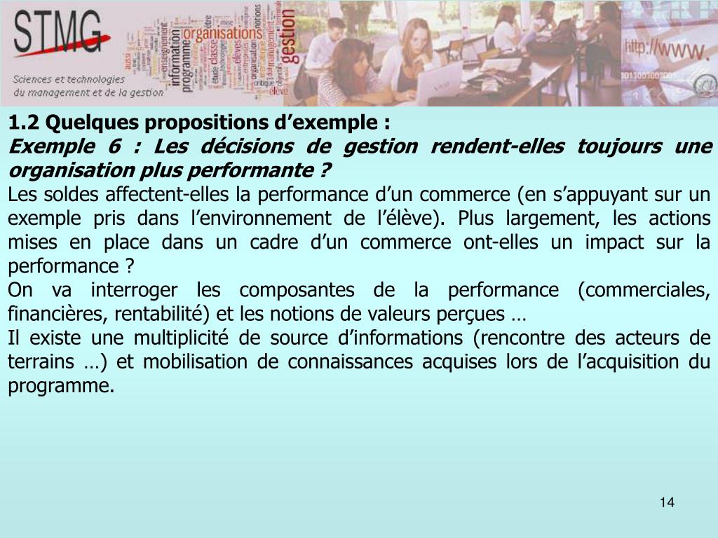PPT  L’étude de gestion en 1 ère STMG PowerPoint Presentation, free