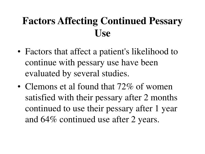 PPT PESSARY CARE PowerPoint Presentation ID4583732