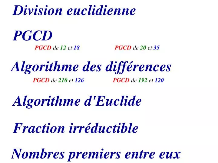 Ppt Algorithme Des Differences Powerpoint Presentation Free Download Id 4585040