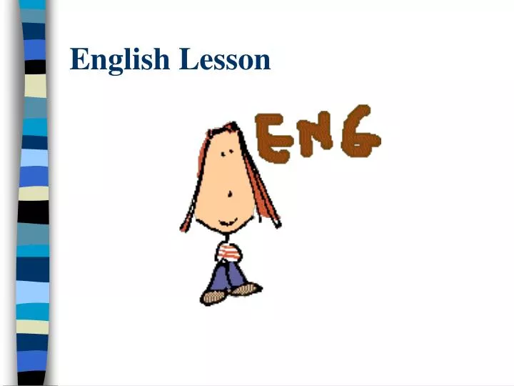english lesson n.