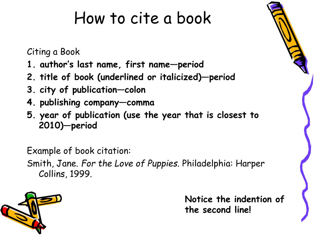 how to refer to a book in research paper