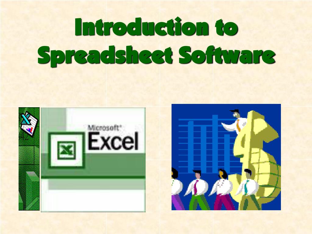 presentation software can produce spreadsheets for demonstrations