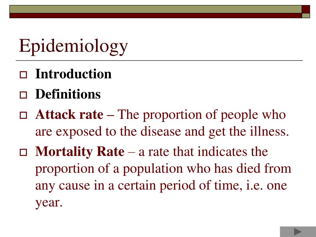 Ppt Epidemiology Powerpoint Presentation Free Download Id4588546