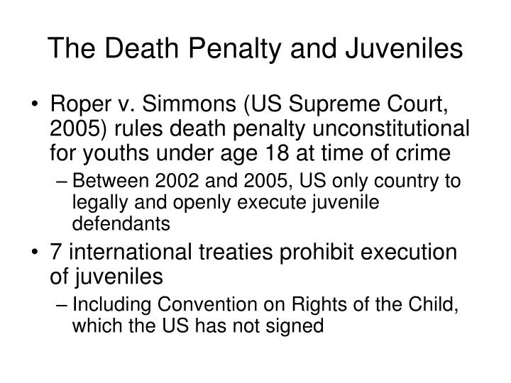 the death penalty and juveniles Death penalty for juveniles that constitute the national coalition to abolish the death penaltythe case against the death penalty was first published by. the death penalty and juveniles Death penalty for juveniles that constitute the national coalition to abolish the death penaltythe case against the death penalty was first published by.