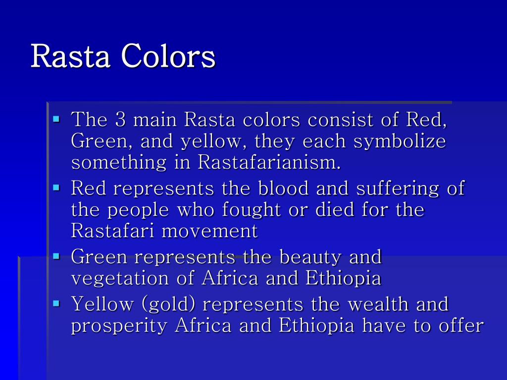 tenets of rastafarianism
