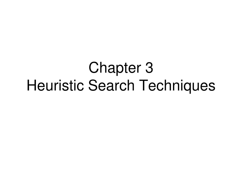 PPT - Heuristic Search Methods PowerPoint Presentation, free