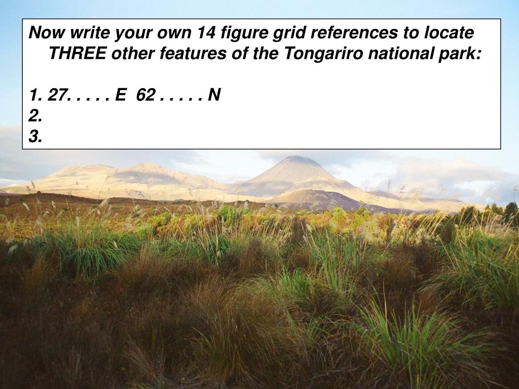 PPT How to read a 14 figure New Zealand Grid Reference PowerPoint Presentation ID4592280