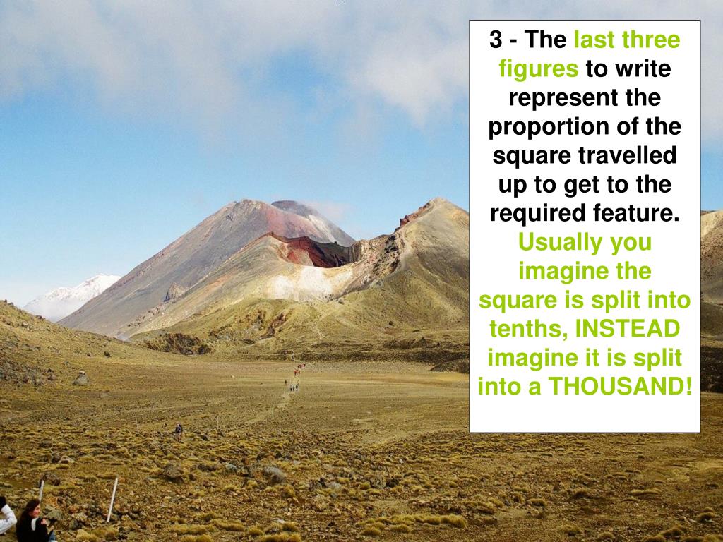 PPT How to read a 14 figure New Zealand Grid Reference PowerPoint Presentation ID4592280