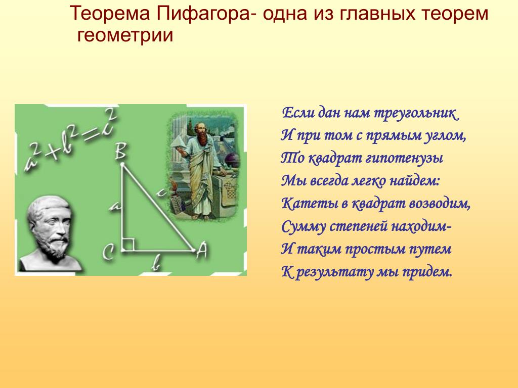 Знать теорему пифагора. Стих про геометрию. Старинные задачи по теореме Пифагора. Теорема Пифагора по геометрии. Теорема Пифагора теоремы геометрии.