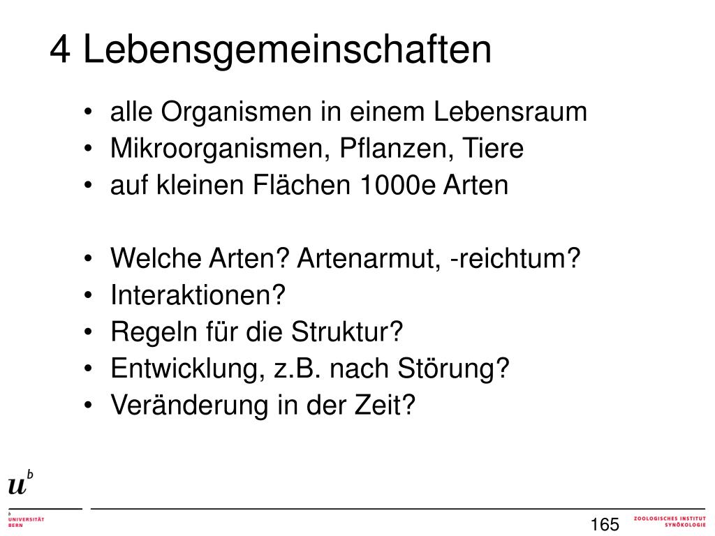 Ppt 4 Lebensgemeinschaften Powerpoint Presentation Free Download Id 4594847