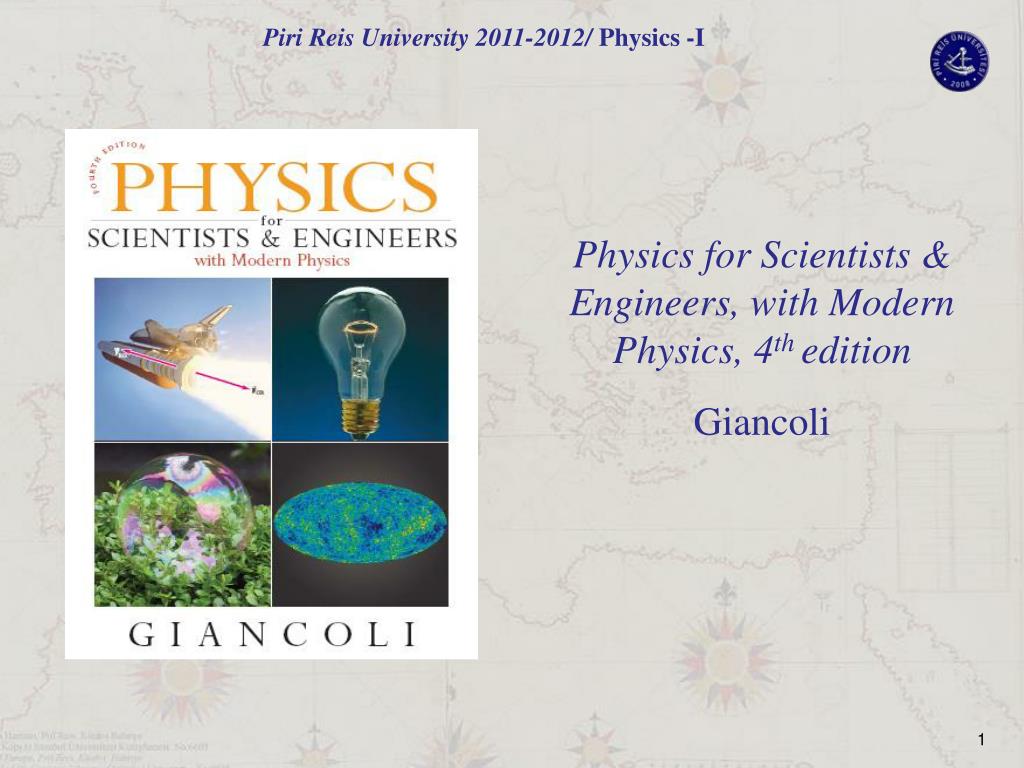 Physics for scientists and sale engineers 4th edition