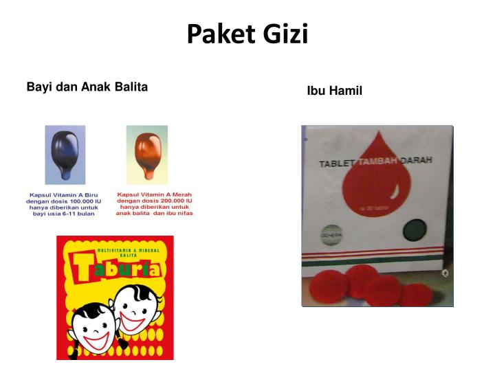 PPT - PENDATAAN LAYANAN GIZI DAN KESEHATAN ANAK DI 