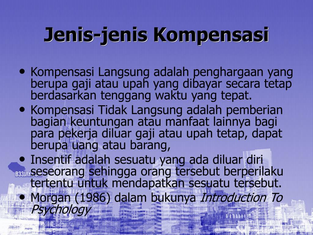 PPT - KOMPENSASI PowerPoint Presentation, Free Download - ID:4597118