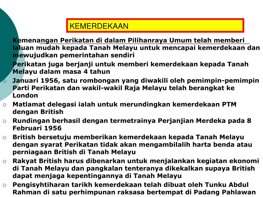 Sejarah Kemerdekaan Malaysia Secara Ringkas  Ziondsx
