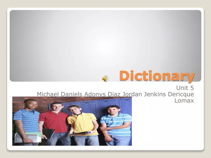 dictionary n.