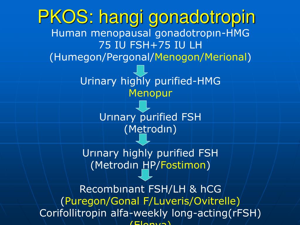Humegon Injection PPT - PKOS’ da ovulasyon indüksiyonu prensipleri PowerPoint ...