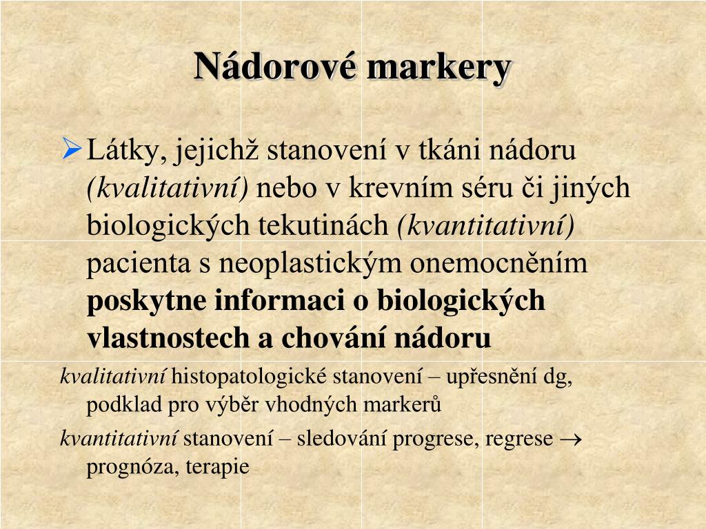 PPT - Nádorové markery PowerPoint Presentation - ID:4597687