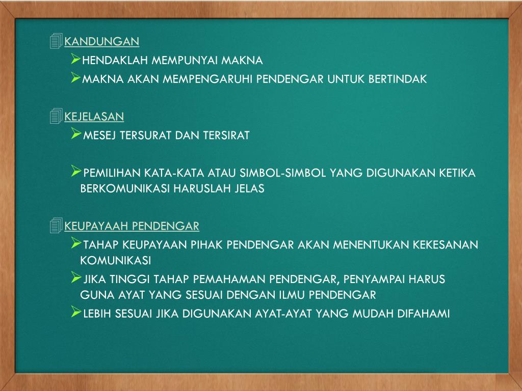 PPT - Kemahiran Komunikasi Berkesan Dalam P & P PowerPoint 