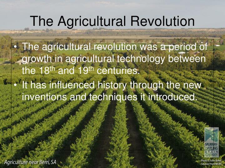 PPT Inventions of the Agricultural Revolution PowerPoint Presentation