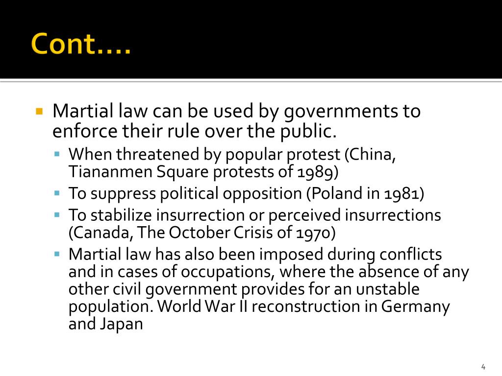 martial law meaning in history martial law meaning in history